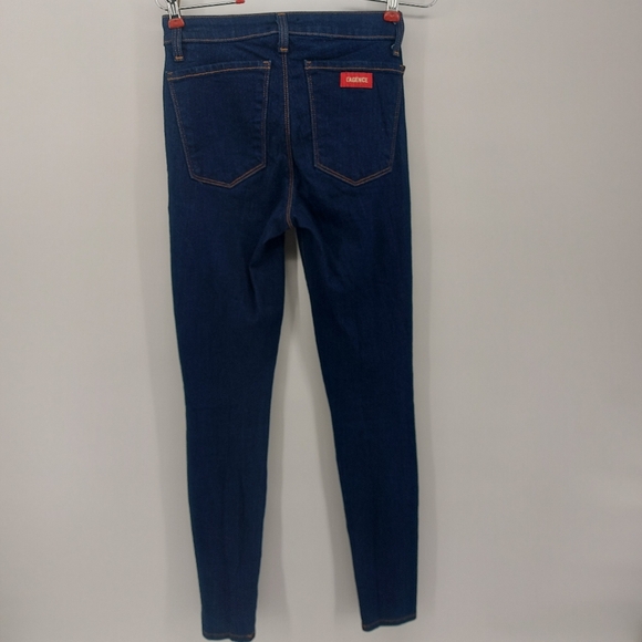 L’agence Zeppelin High Rise Skinny Jeans In Rinse Wash Size 24 - Picture 5 of 9